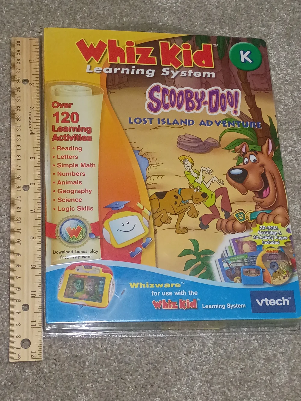 Whiz Kid Scooby-Doo! Lost Island Adventure (Yellow/Blue)